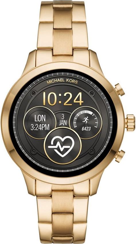 michael kors horloge mkt5045 goud|Michael Kors Access Runway Gen 4 MKT5045 .